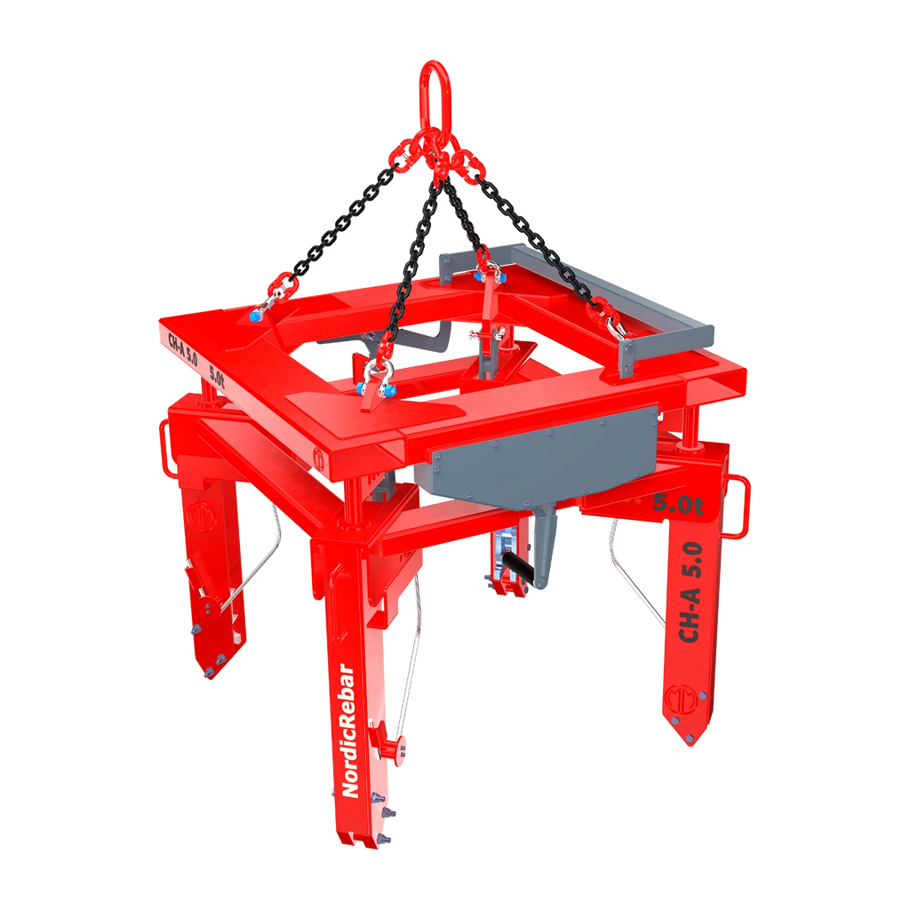 CH-A / Outer Tong w. Forklift Attachement