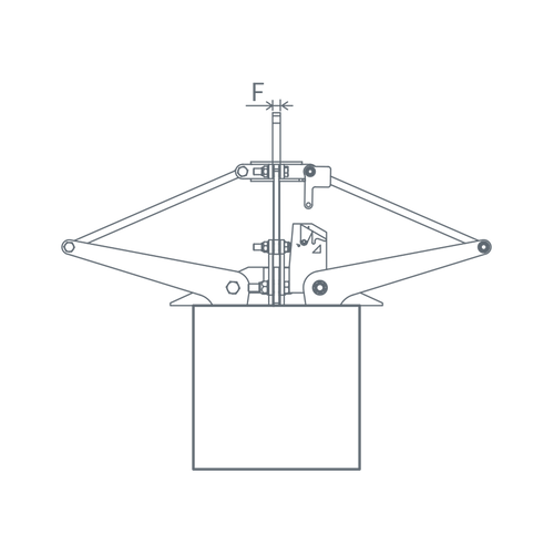 CH-BP / Inner Tong / 4-arm