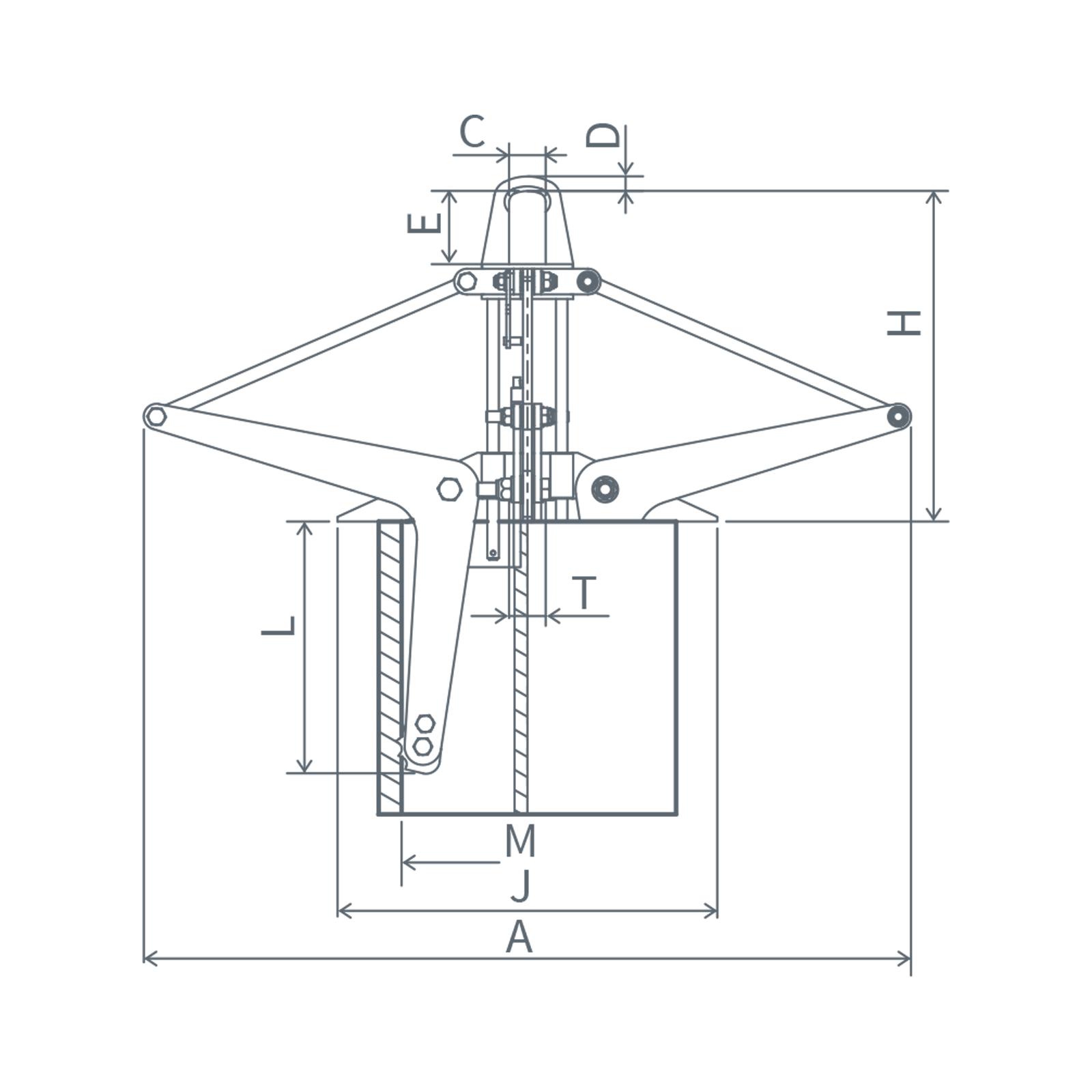 CH-BP / Inner Tong / 4-arm