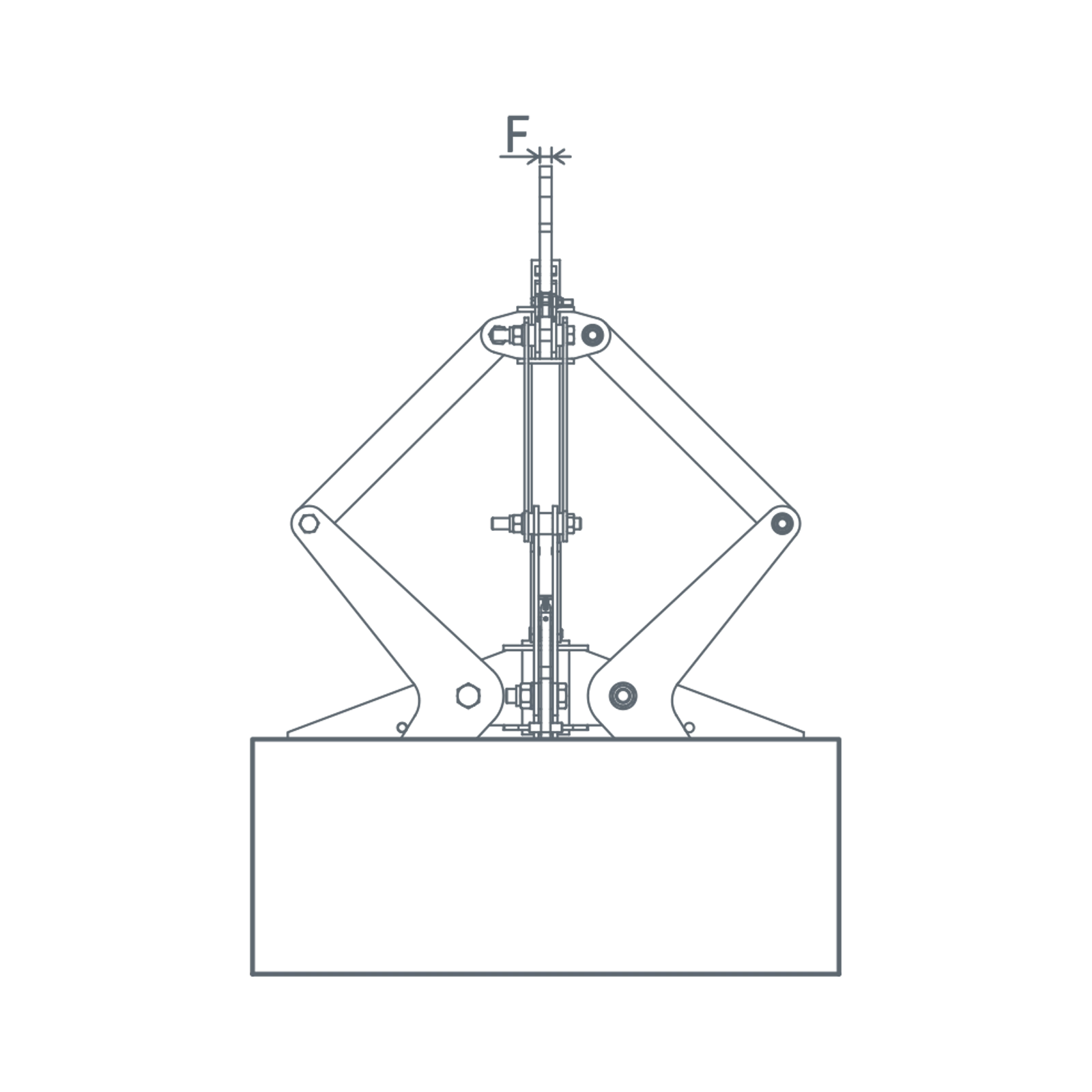 CH-B / Inner Tong / 4-arm