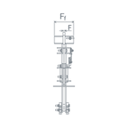 CH-MW / Inner Tong w. Forklift Attachement
