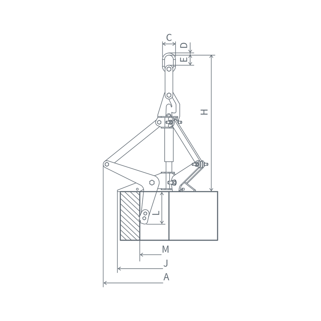 CH-ND / Inner Tong / 3-arm