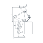 CH-NI / Inner Tong / 3-arm
