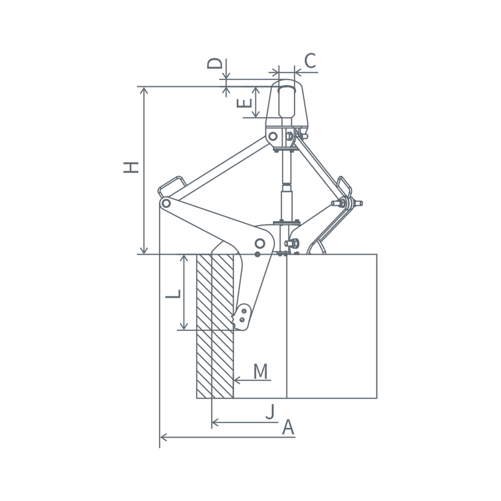 CH-NI / Inner Tong / 3-arm