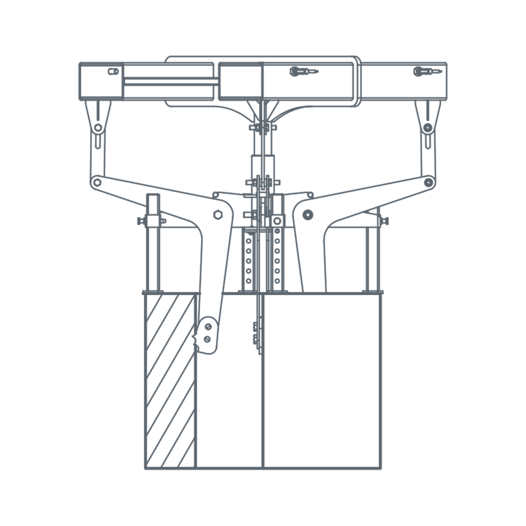 CH-NW / Inner Tong w. Forklift Attachement