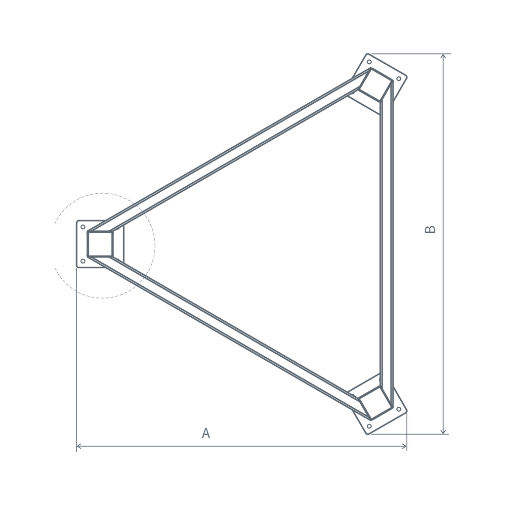 CH-ST / Rack For 3-arm Wire Coil / Inner Tong