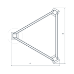 CH-ST / Rack For 3-arm Wire Coil / Inner Tong