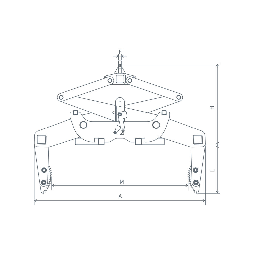 CH-TO / Outer Tong / 4-arm