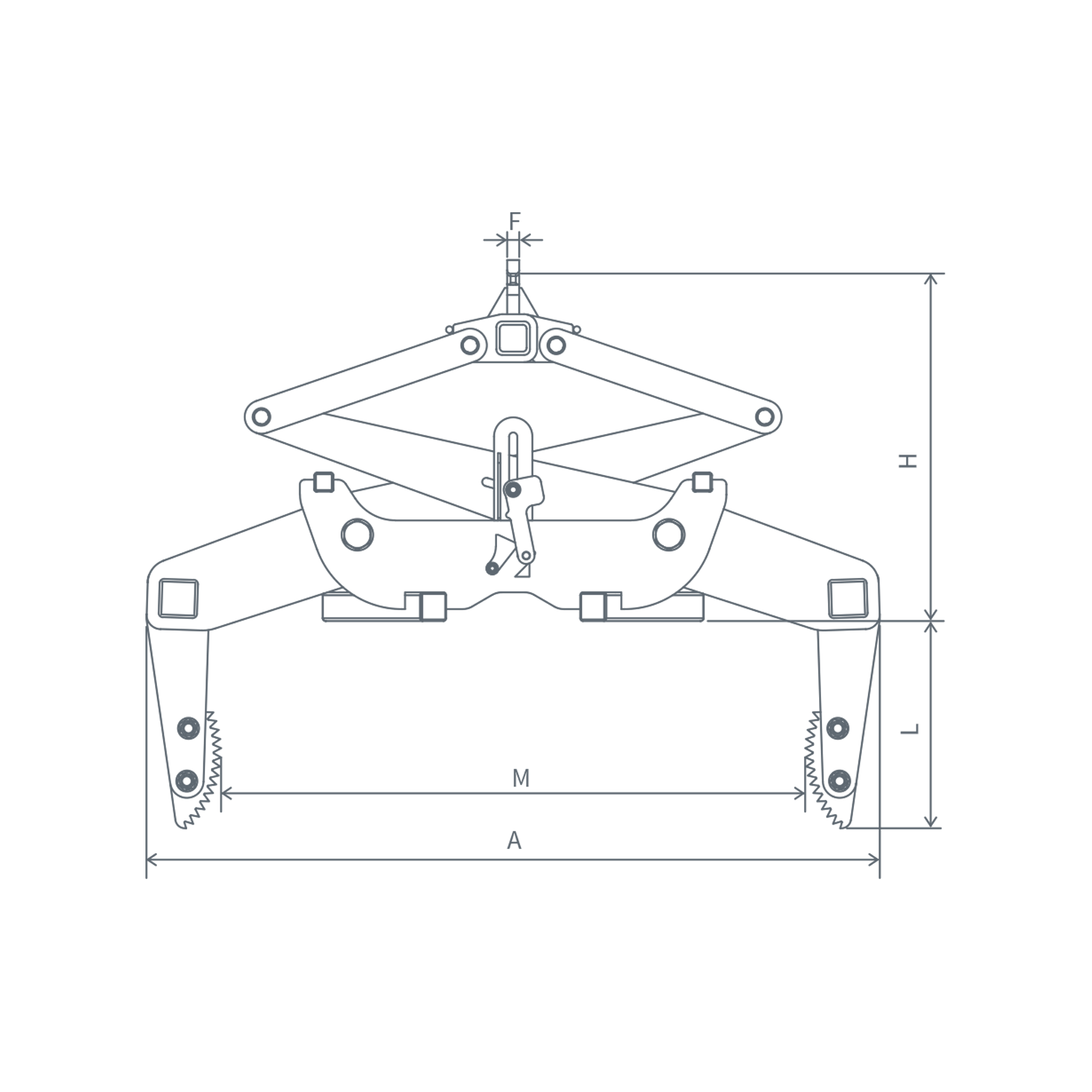 CH-TO / Outer Tong / 4-arm