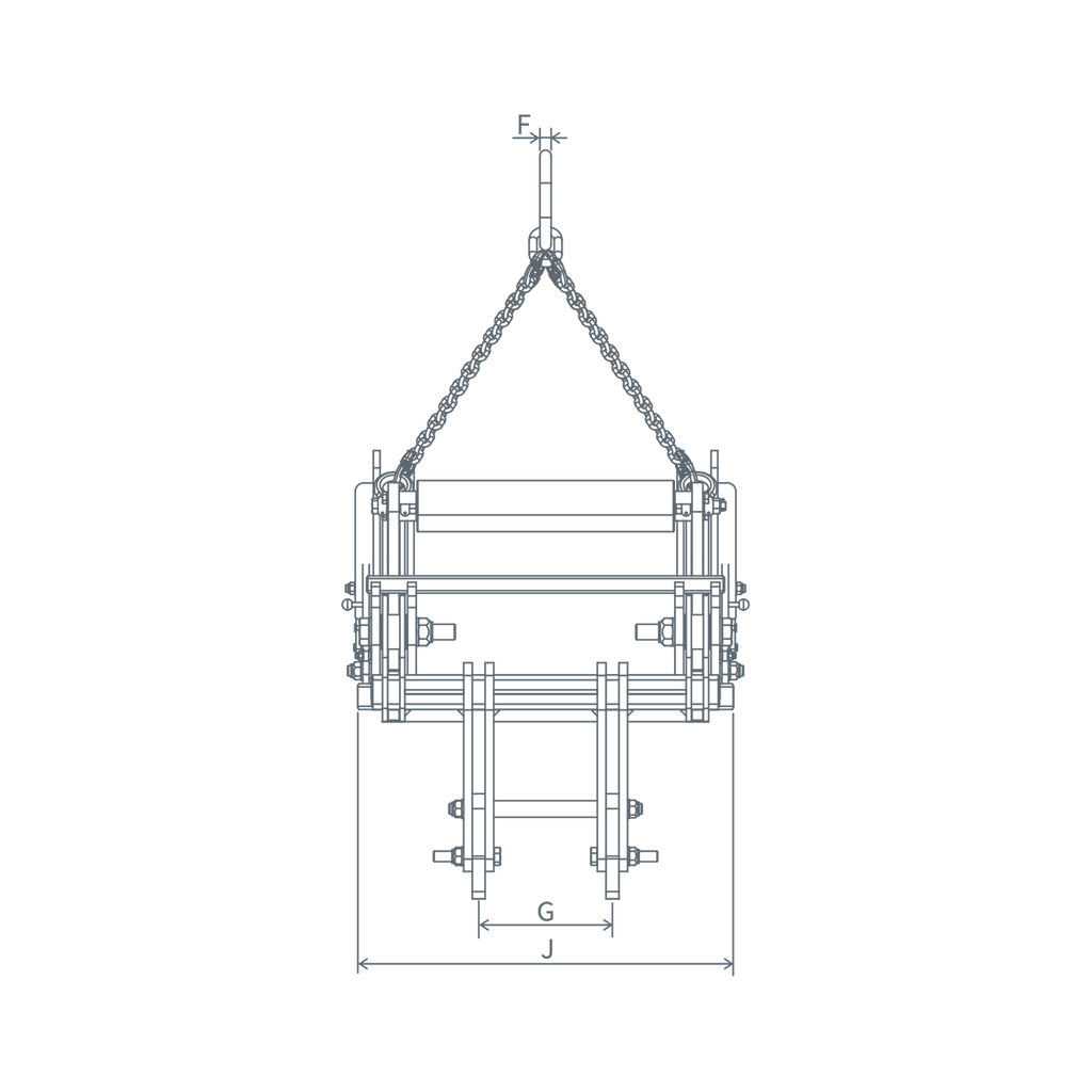 CH-TP / Outer Tong / 4-arm