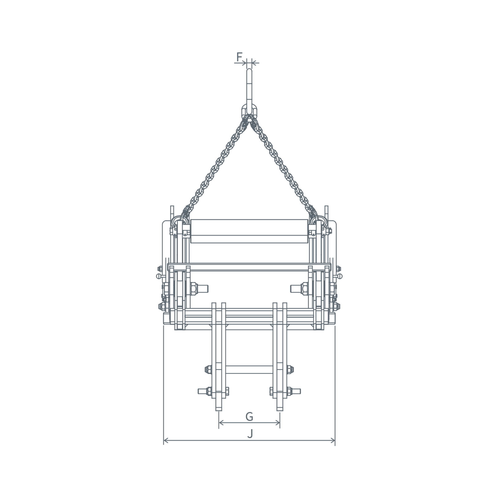 CH-TP / Outer Tong / 4-arm