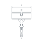 TWD / Forklift Double Lifting Beam