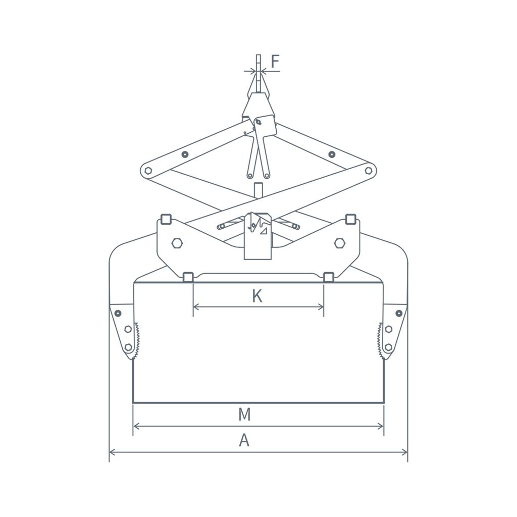 CH-T / Outer Tong / 4-arm