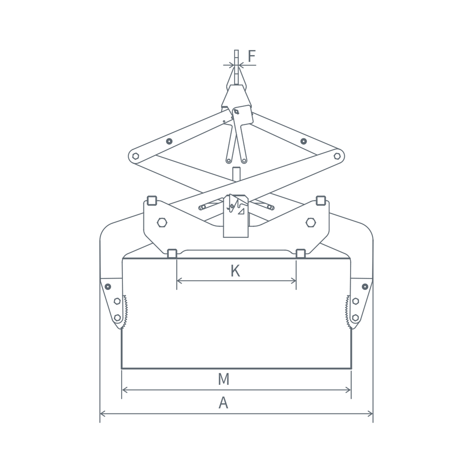 CH-T / Outer Tong / 4-arm