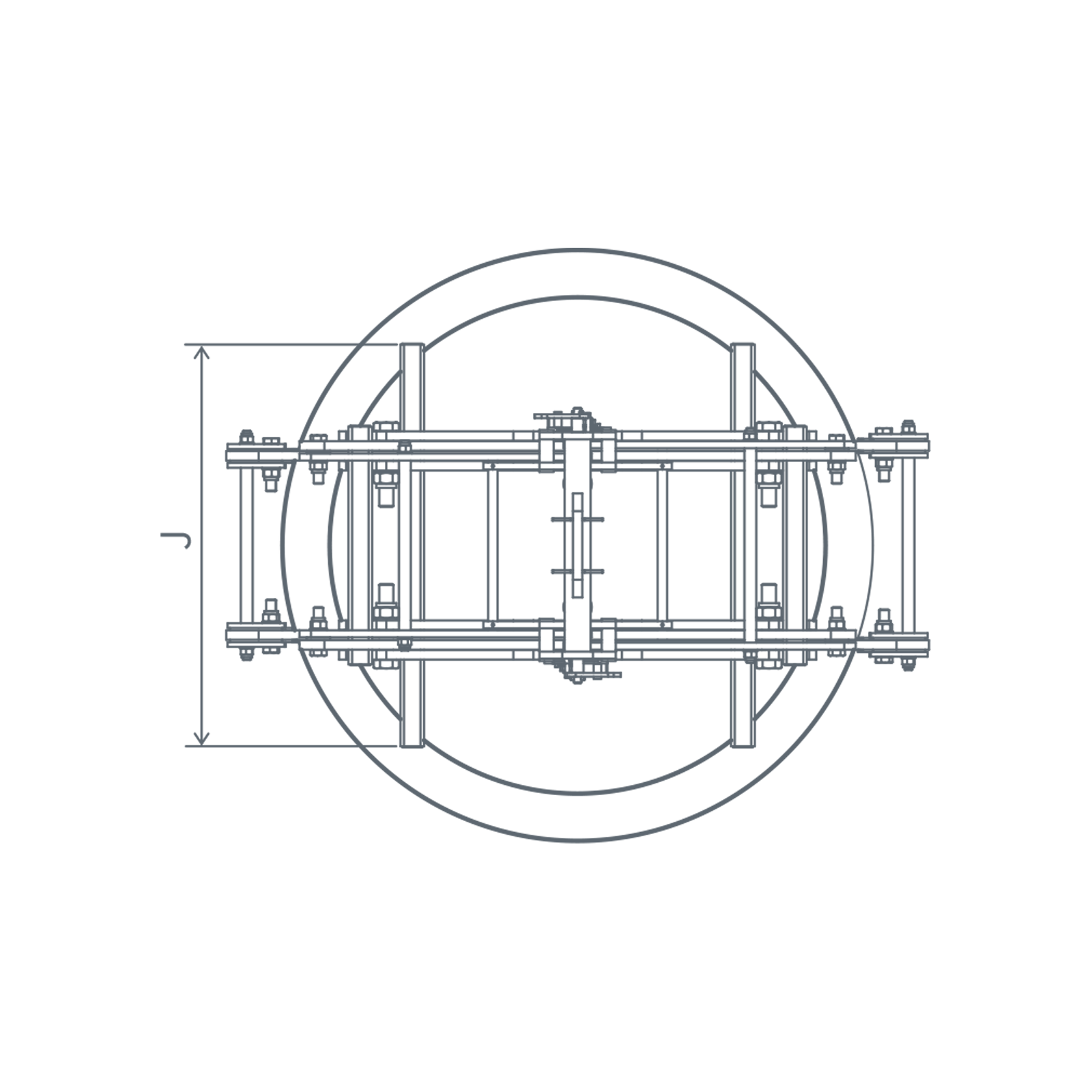 CH-T / Outer Tong / 4-arm