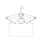 CH-N / Inner Tong / 3-arm